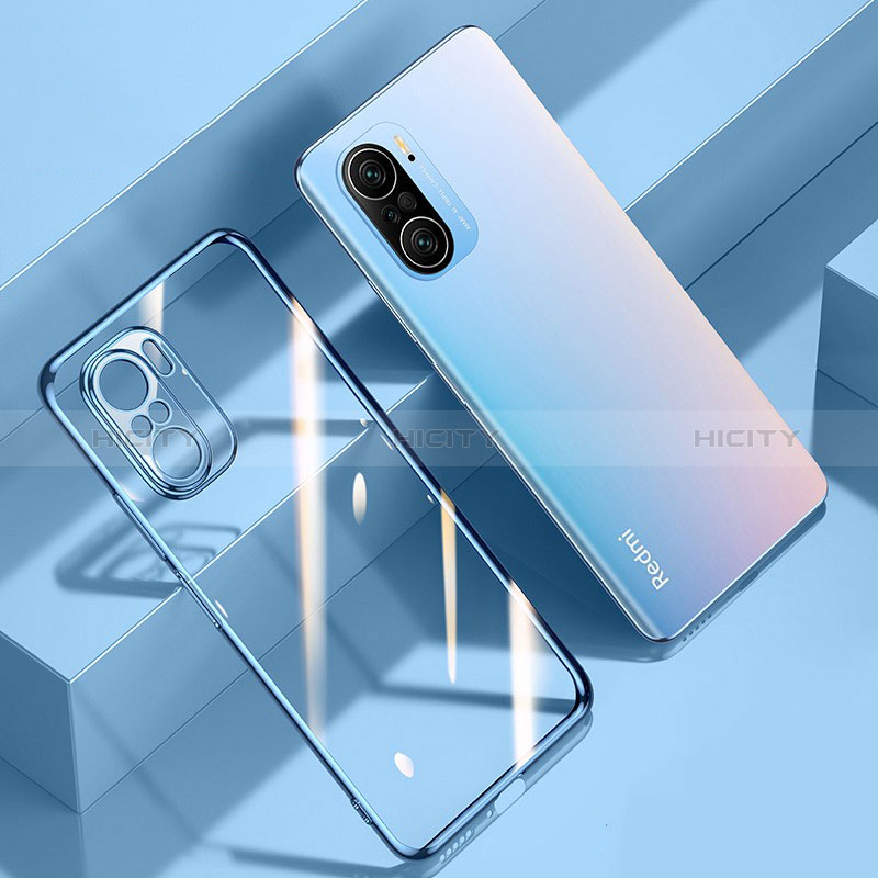 Custodia Silicone Trasparente Ultra Sottile Cover Morbida H01 per Xiaomi Redmi K40 Pro+ Plus 5G