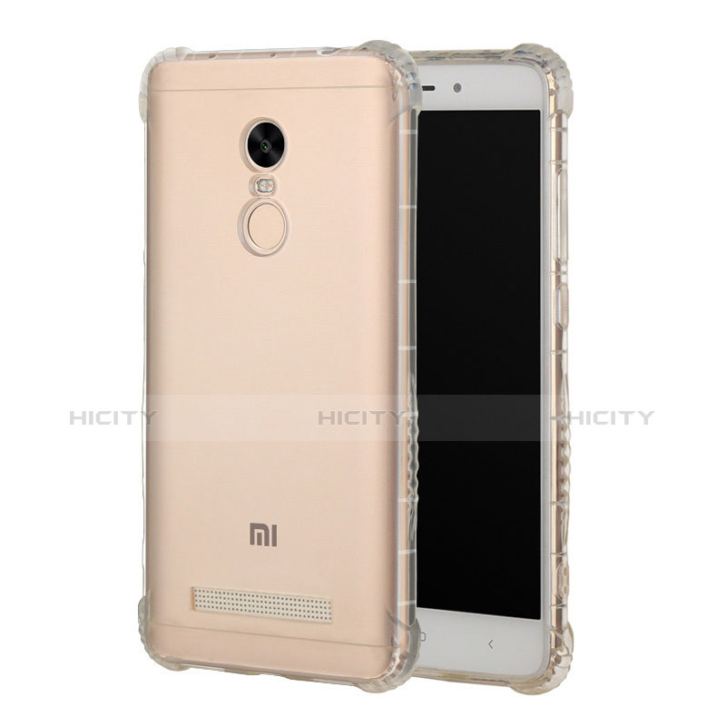 Custodia Silicone Trasparente Ultra Sottile Cover Morbida H01 per Xiaomi Redmi Note 3