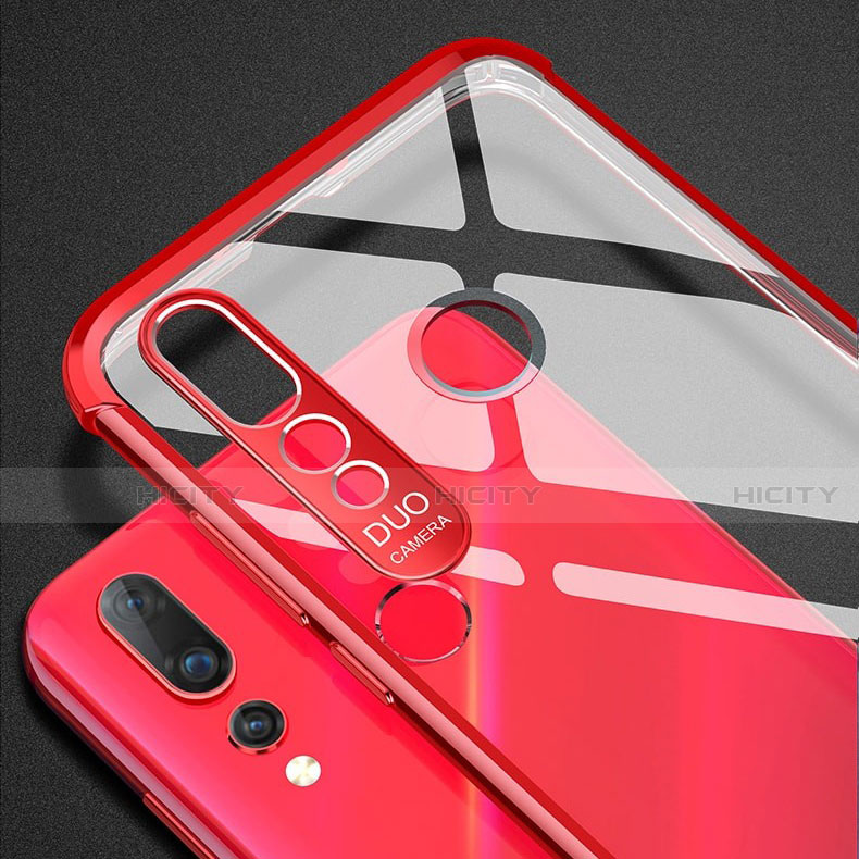 Custodia Silicone Trasparente Ultra Sottile Cover Morbida H02 per Huawei Nova 4e