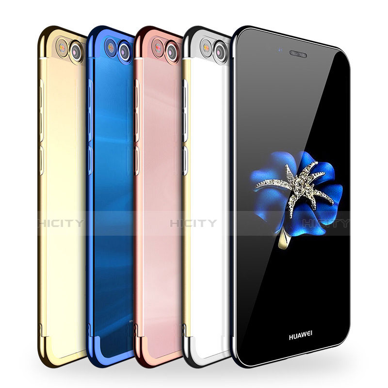 Custodia Silicone Trasparente Ultra Sottile Cover Morbida H02 per Huawei Nova Lite