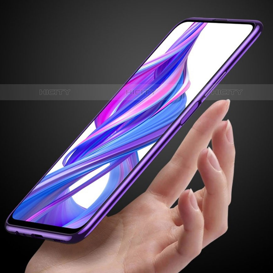 Custodia Silicone Trasparente Ultra Sottile Cover Morbida H02 per Huawei P Smart Pro (2019)