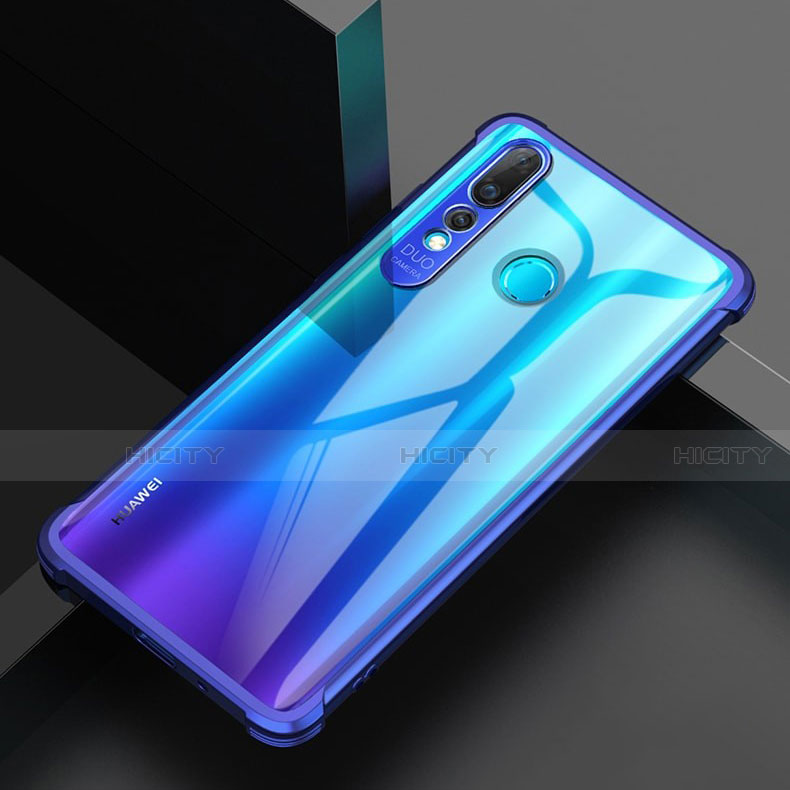 Custodia Silicone Trasparente Ultra Sottile Cover Morbida H02 per Huawei P30 Lite New Edition