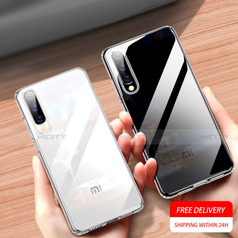 Custodia Silicone Trasparente Ultra Sottile Cover Morbida H02 per Xiaomi Mi 9 Lite