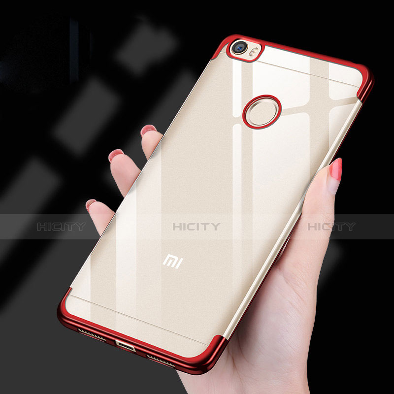 Custodia Silicone Trasparente Ultra Sottile Cover Morbida H02 per Xiaomi Mi Max