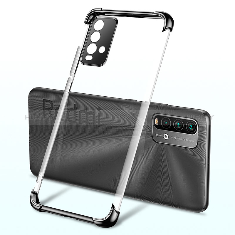 Custodia Silicone Trasparente Ultra Sottile Cover Morbida H02 per Xiaomi Redmi 9T 4G