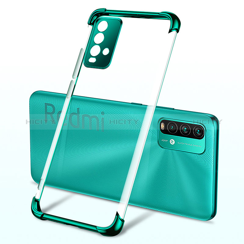 Custodia Silicone Trasparente Ultra Sottile Cover Morbida H02 per Xiaomi Redmi 9T 4G