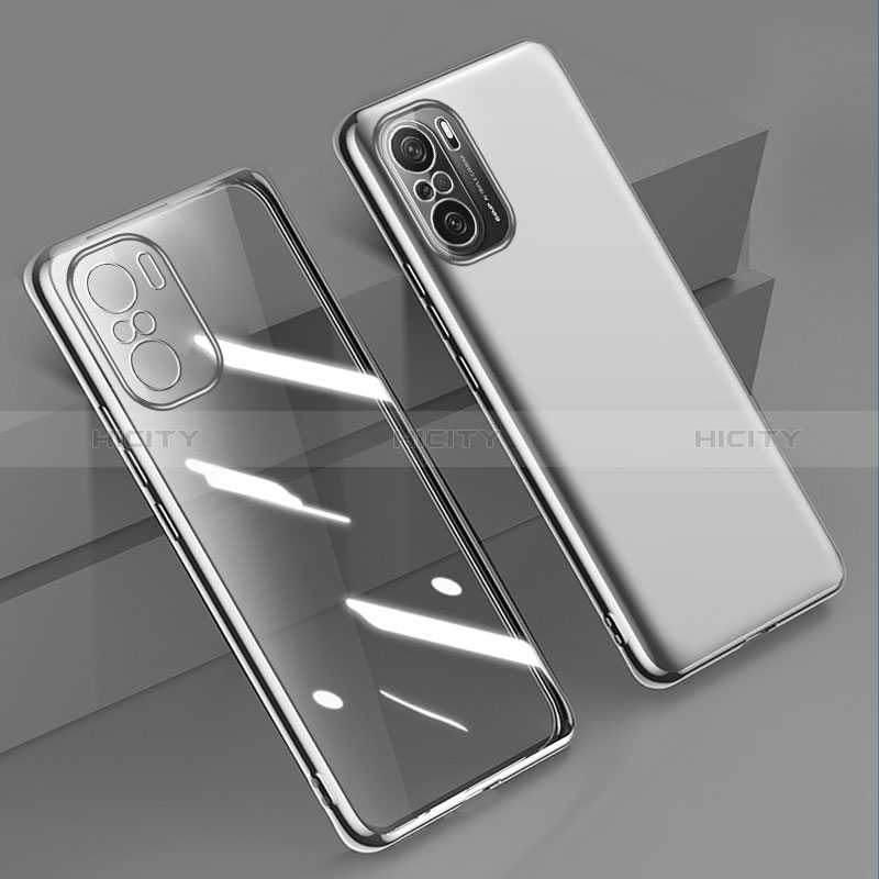 Custodia Silicone Trasparente Ultra Sottile Cover Morbida H02 per Xiaomi Redmi K40 Pro 5G