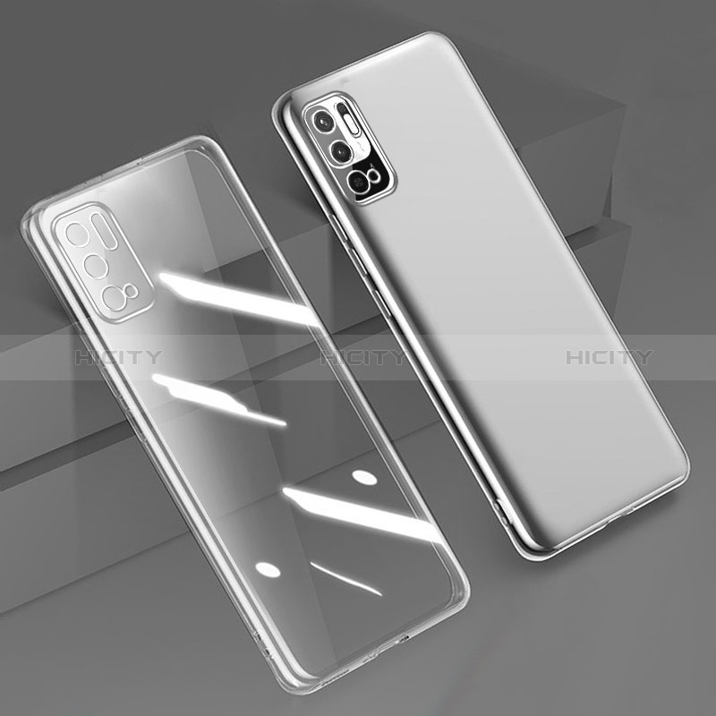 Custodia Silicone Trasparente Ultra Sottile Cover Morbida H02 per Xiaomi Redmi Note 10T 5G