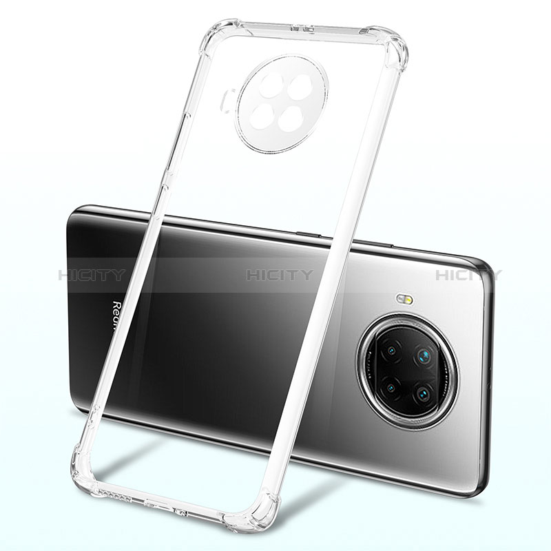 Custodia Silicone Trasparente Ultra Sottile Cover Morbida H03 per Xiaomi Mi 10i 5G Chiaro