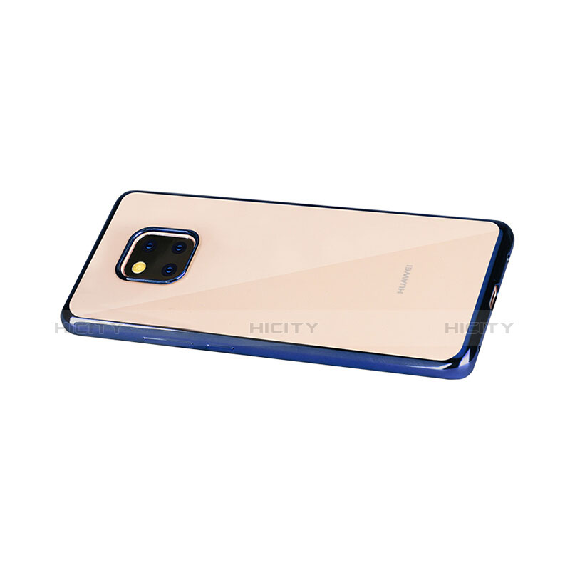 Custodia Silicone Trasparente Ultra Sottile Cover Morbida H04 per Huawei Mate 20 Pro