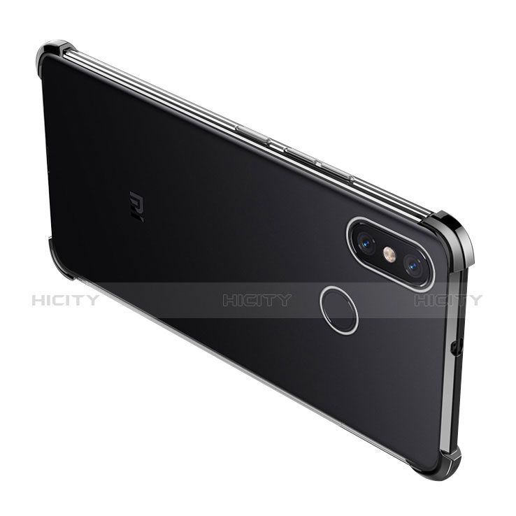 Custodia Silicone Trasparente Ultra Sottile Cover Morbida H04 per Xiaomi Mi 8