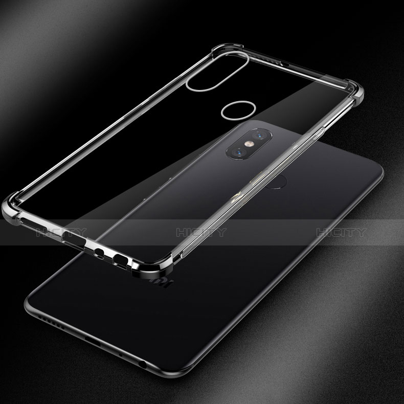 Custodia Silicone Trasparente Ultra Sottile Cover Morbida H04 per Xiaomi Mi 8