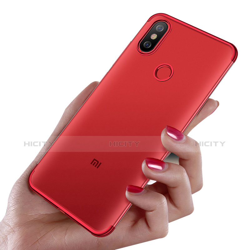 Custodia Silicone Trasparente Ultra Sottile Cover Morbida H04 per Xiaomi Mi A2