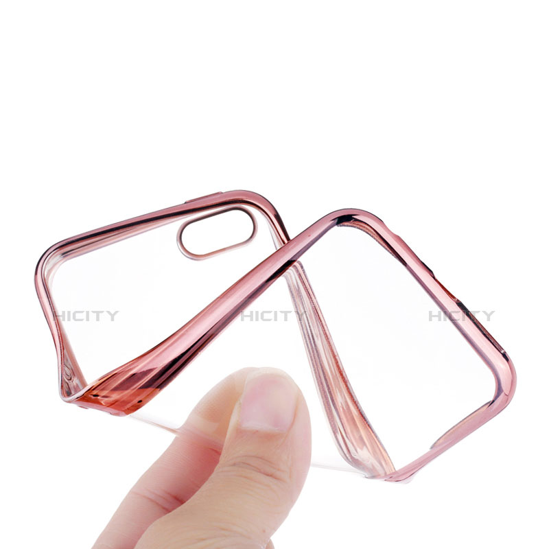 Custodia Silicone Trasparente Ultra Sottile Cover Morbida H05 per Apple iPhone 5