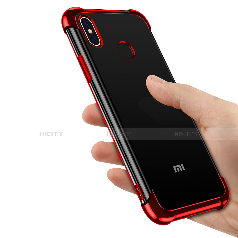 Custodia Silicone Trasparente Ultra Sottile Cover Morbida H05 per Xiaomi Mi 8