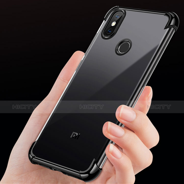 Custodia Silicone Trasparente Ultra Sottile Cover Morbida H05 per Xiaomi Mi 8