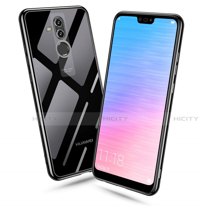 Custodia Silicone Trasparente Ultra Sottile Cover Morbida H06 per Huawei Mate 20 Lite