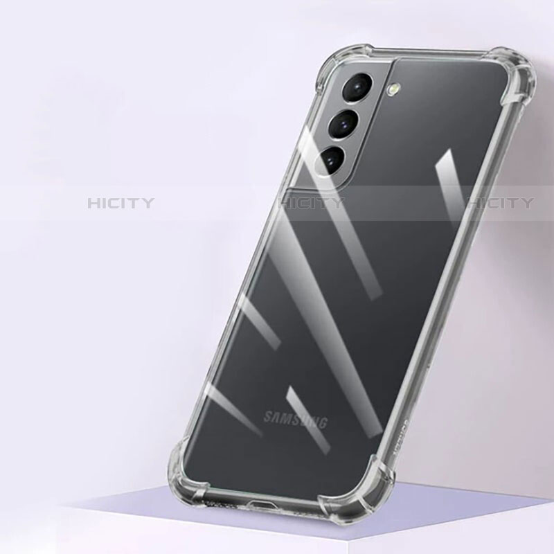 Custodia Silicone Trasparente Ultra Sottile Cover Morbida H09 per Samsung Galaxy S21 Plus 5G