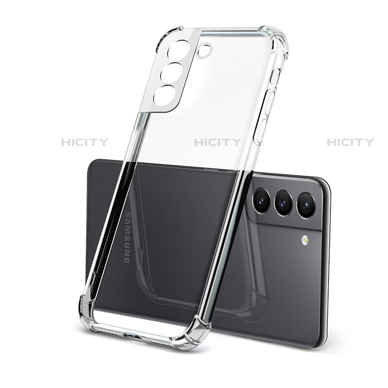 Custodia Silicone Trasparente Ultra Sottile Cover Morbida H09 per Samsung Galaxy S23 Plus 5G Chiaro