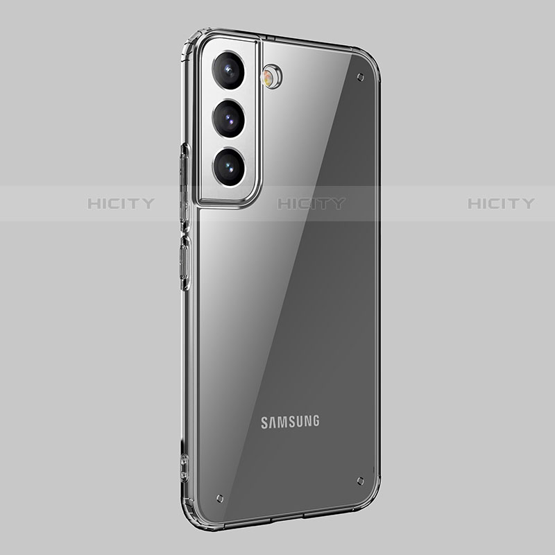 Custodia Silicone Trasparente Ultra Sottile Cover Morbida H11 per Samsung Galaxy S23 5G Chiaro