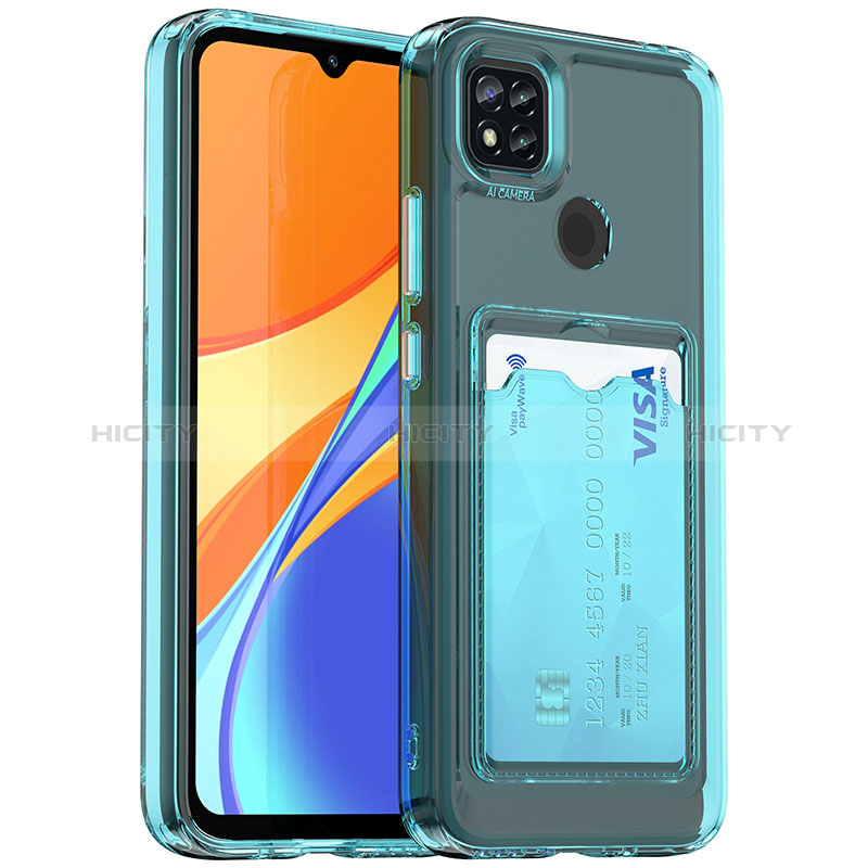 Custodia Silicone Trasparente Ultra Sottile Cover Morbida HD1 per Xiaomi Redmi 9 Activ