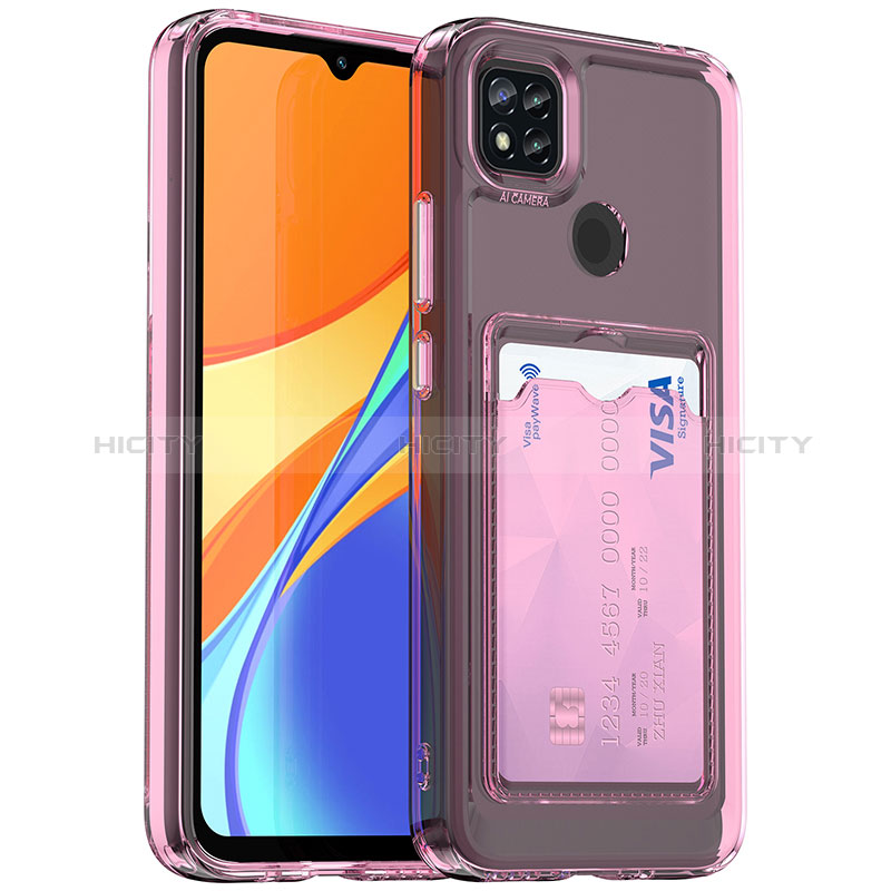 Custodia Silicone Trasparente Ultra Sottile Cover Morbida HD1 per Xiaomi Redmi 9 Activ