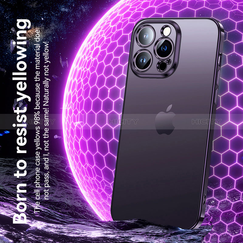 Custodia Silicone Trasparente Ultra Sottile Cover Morbida LD1 per Apple iPhone 14