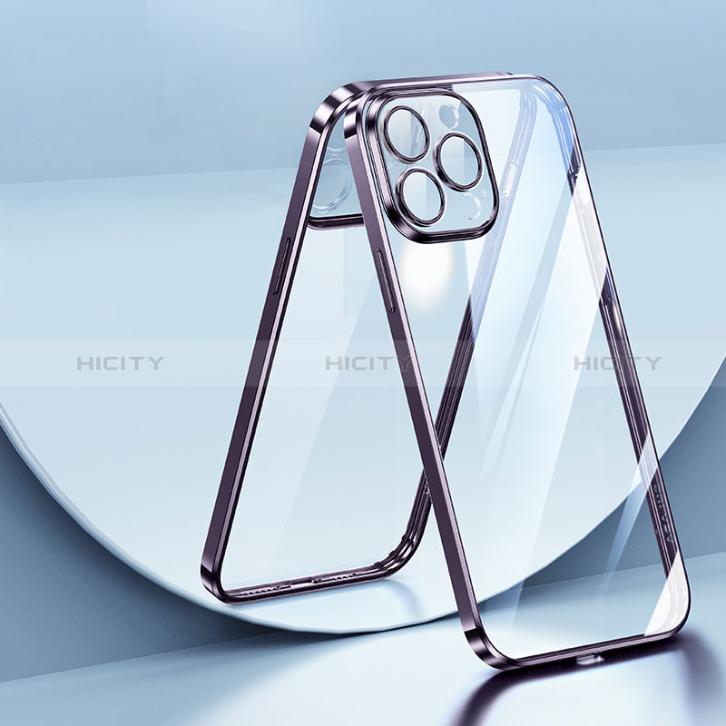 Custodia Silicone Trasparente Ultra Sottile Cover Morbida LD2 per Apple iPhone 13 Pro