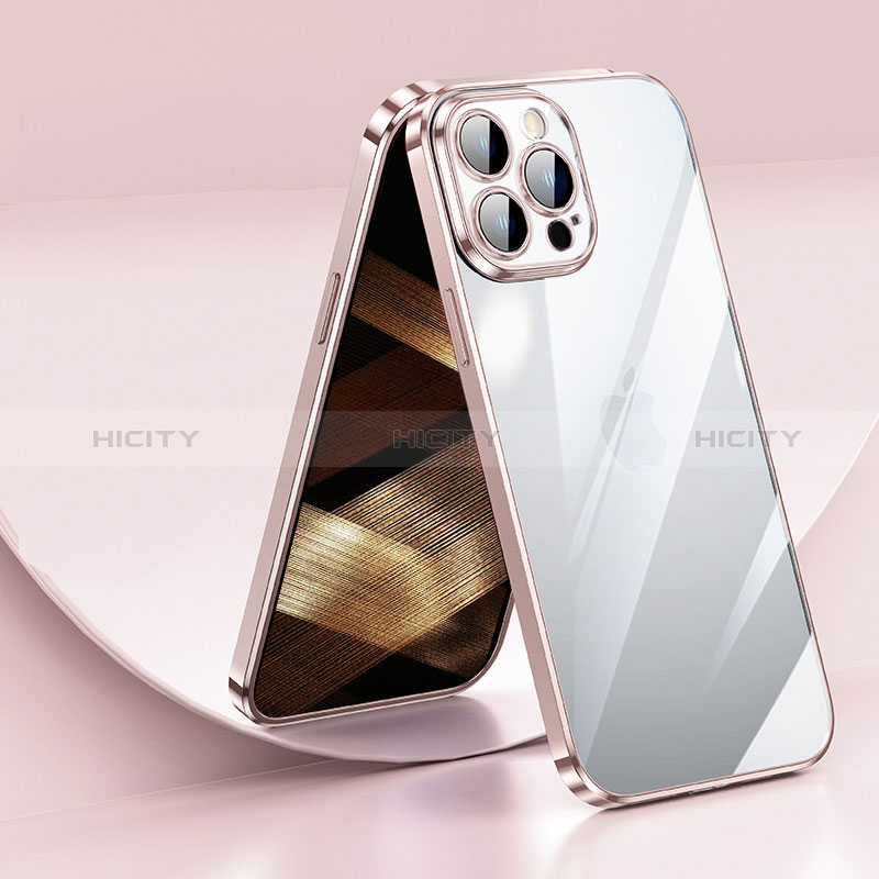 Custodia Silicone Trasparente Ultra Sottile Cover Morbida LD2 per Apple iPhone 14 Pro Max