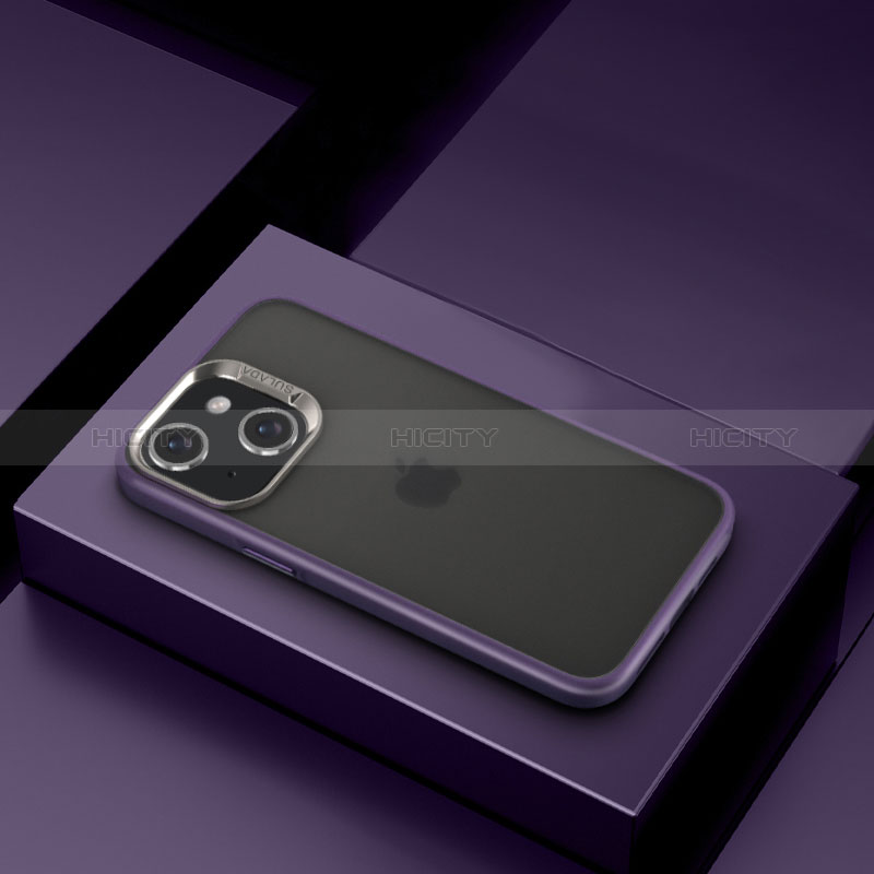 Custodia Silicone Trasparente Ultra Sottile Cover Morbida LD8 per Apple iPhone 14