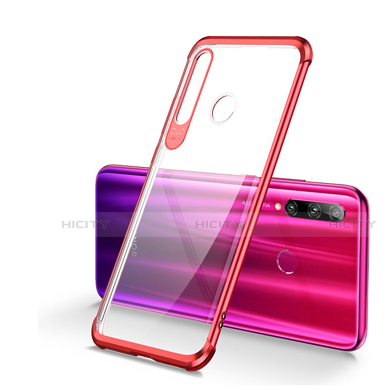 Custodia Silicone Trasparente Ultra Sottile Cover Morbida S01 per Huawei Honor 10i