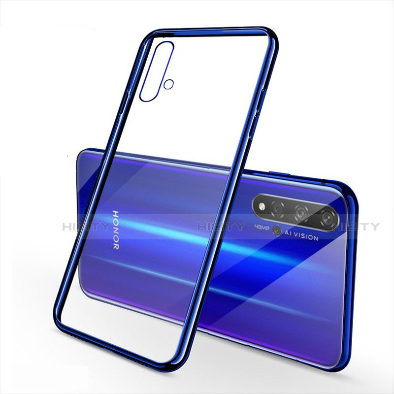 Custodia Silicone Trasparente Ultra Sottile Cover Morbida S01 per Huawei Honor 20S