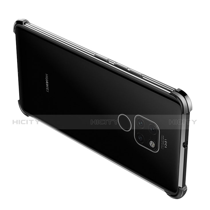 Custodia Silicone Trasparente Ultra Sottile Cover Morbida S01 per Huawei Mate 20