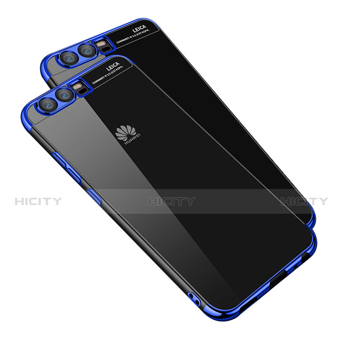 Custodia Silicone Trasparente Ultra Sottile Cover Morbida S01 per Huawei P10 Plus