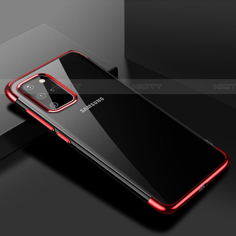 Custodia Silicone Trasparente Ultra Sottile Cover Morbida S01 per Samsung Galaxy S20 Plus