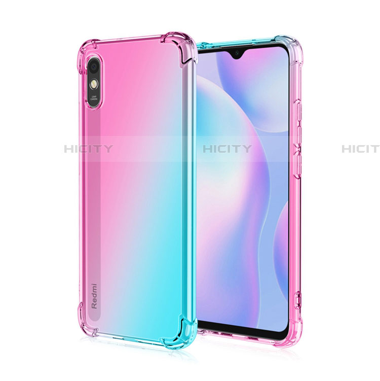 Custodia Silicone Trasparente Ultra Sottile Cover Morbida S01 per Xiaomi Redmi 9AT