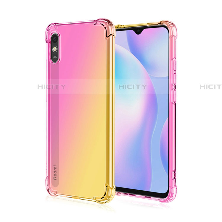 Custodia Silicone Trasparente Ultra Sottile Cover Morbida S01 per Xiaomi Redmi 9AT