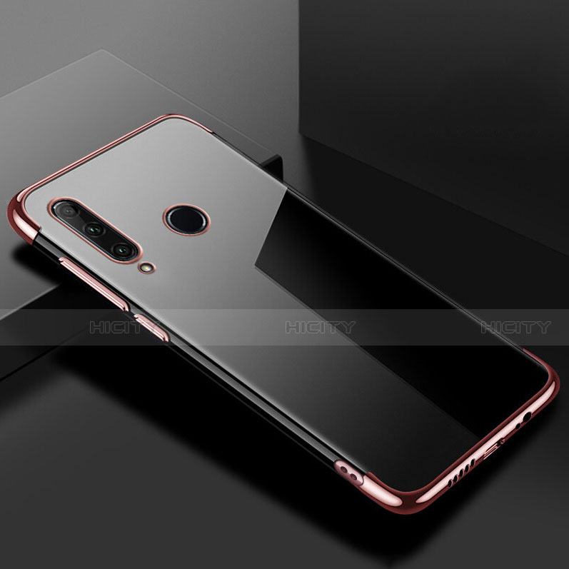 Custodia Silicone Trasparente Ultra Sottile Cover Morbida S02 per Huawei P Smart+ Plus (2019)