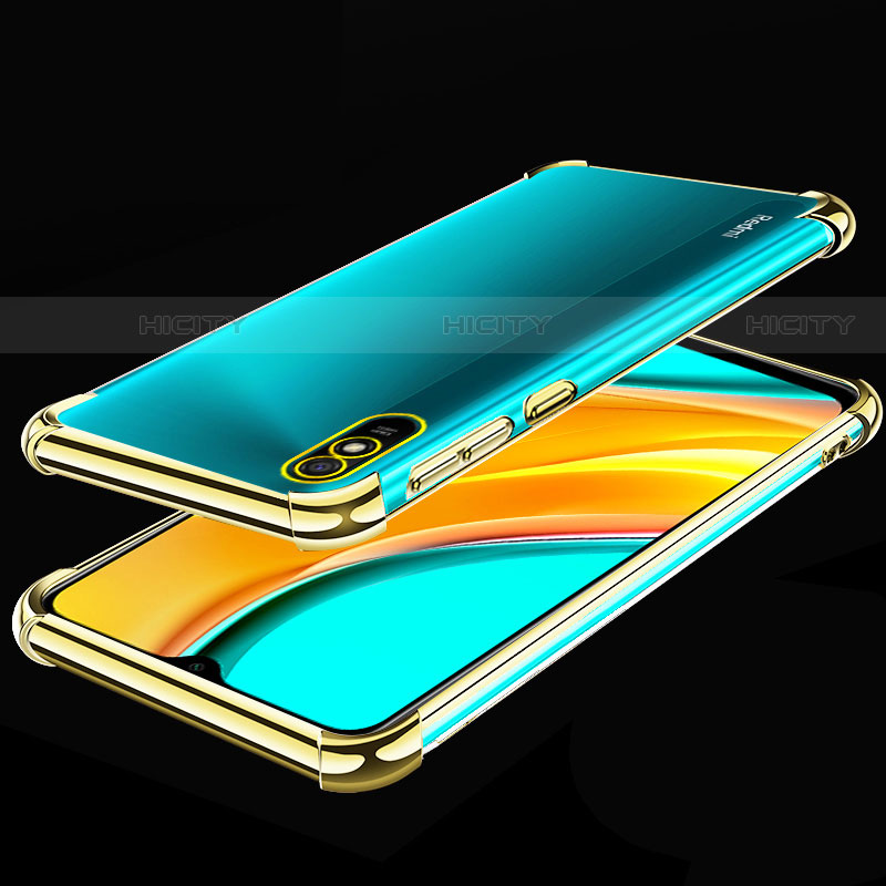 Custodia Silicone Trasparente Ultra Sottile Cover Morbida S02 per Xiaomi Redmi 9i