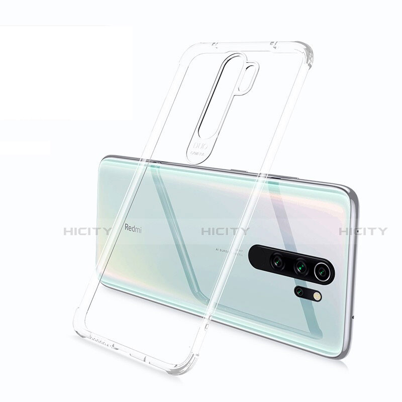 Custodia Silicone Trasparente Ultra Sottile Cover Morbida S02 per Xiaomi Redmi Note 8 Pro