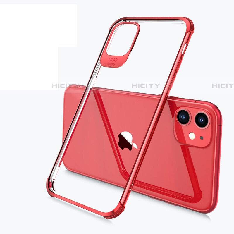 Custodia Silicone Trasparente Ultra Sottile Cover Morbida S03 per Apple iPhone 11