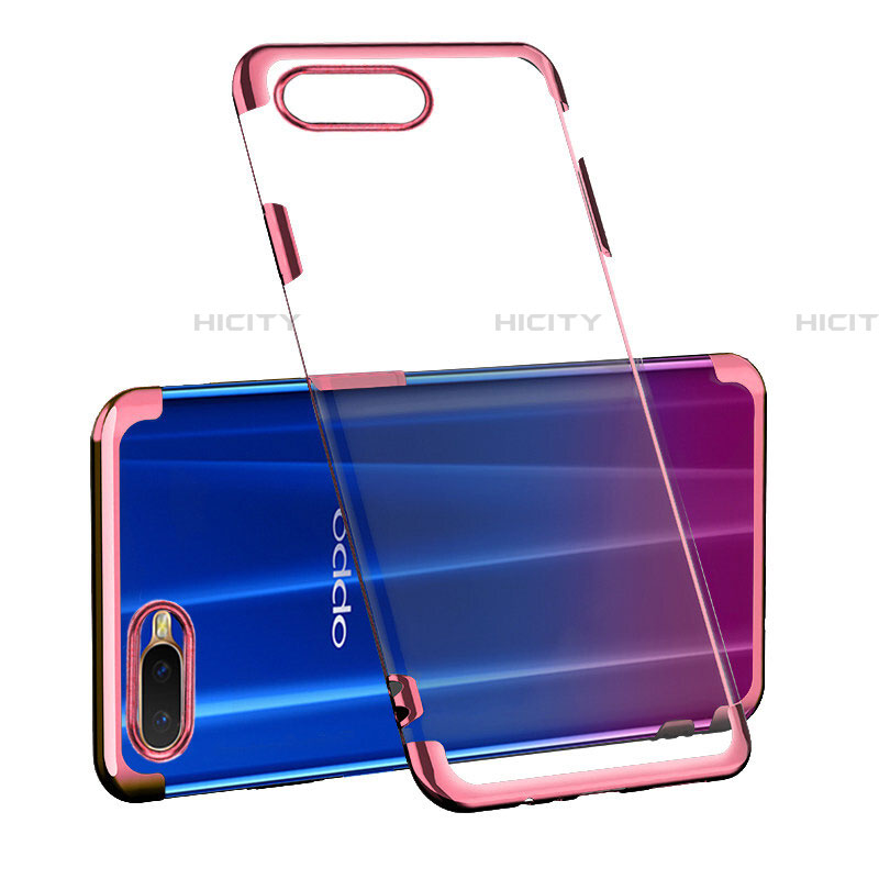 Custodia Silicone Trasparente Ultra Sottile Cover Morbida S03 per Oppo RX17 Neo