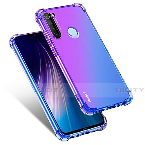 Custodia Silicone Trasparente Ultra Sottile Cover Morbida S03 per Xiaomi Redmi Note 8 (2021)