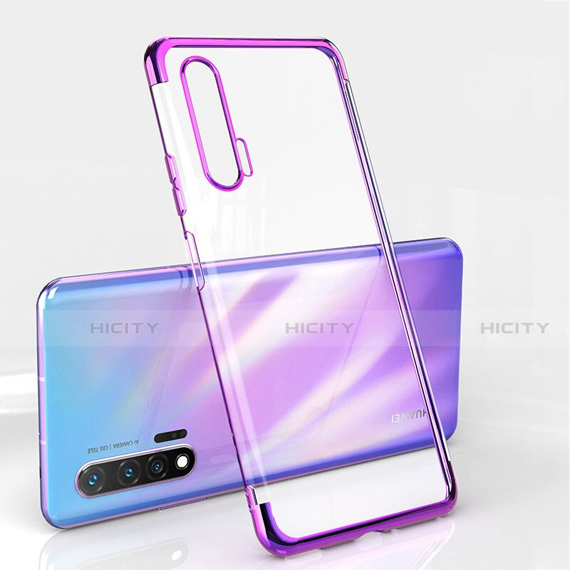 Custodia Silicone Trasparente Ultra Sottile Cover Morbida S04 per Huawei Nova 6