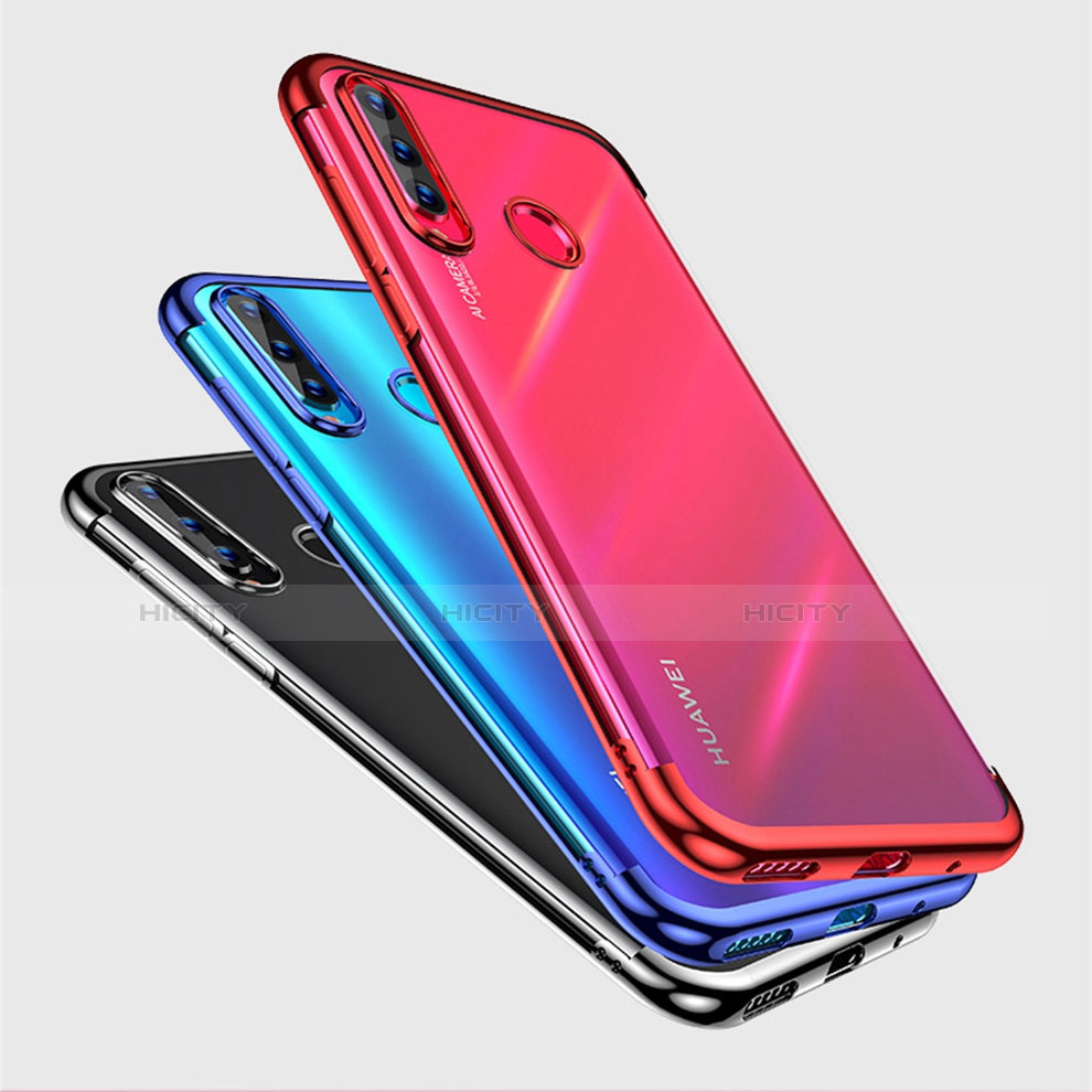 Custodia Silicone Trasparente Ultra Sottile Cover Morbida S04 per Huawei P Smart+ Plus (2019)