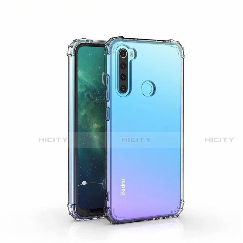 Custodia Silicone Trasparente Ultra Sottile Cover Morbida S04 per Xiaomi Redmi Note 8 (2021)