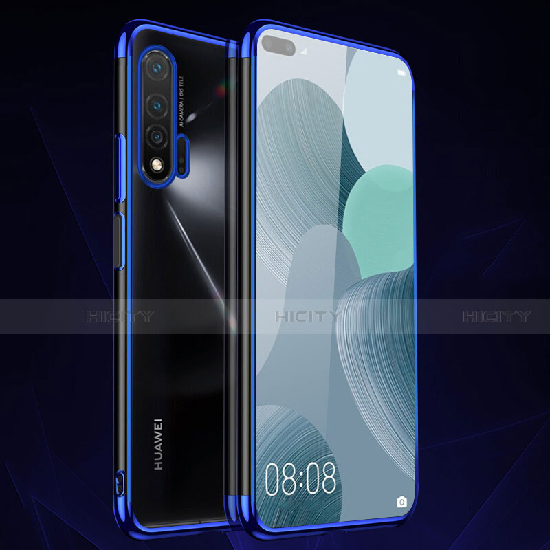 Custodia Silicone Trasparente Ultra Sottile Cover Morbida S05 per Huawei Nova 6