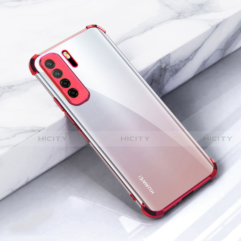 Custodia Silicone Trasparente Ultra Sottile Cover Morbida S05 per Huawei Nova 7 SE 5G