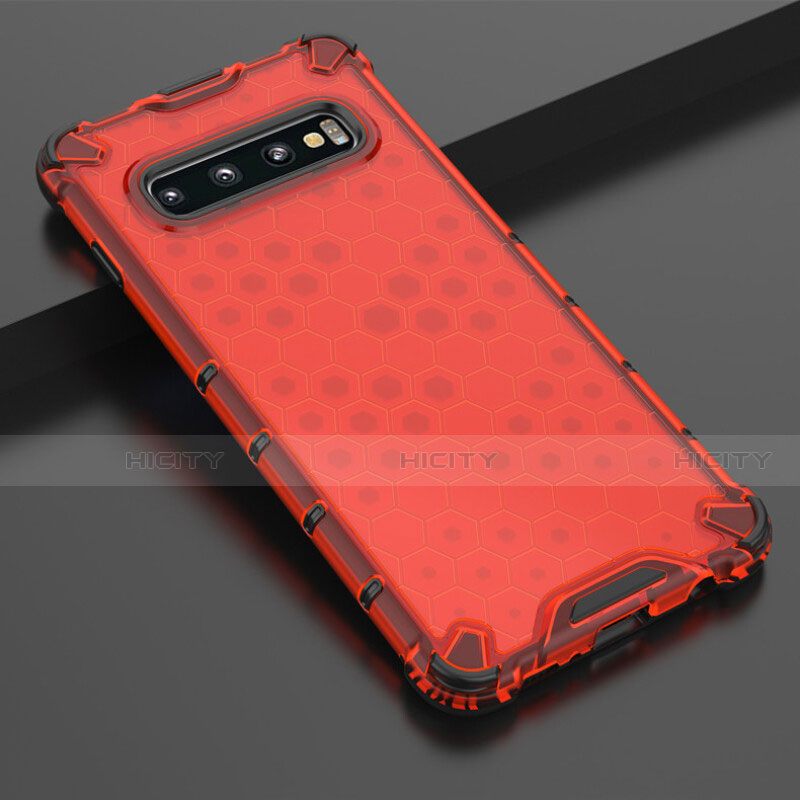 Custodia Silicone Trasparente Ultra Sottile Cover Morbida S05 per Samsung Galaxy S10 5G