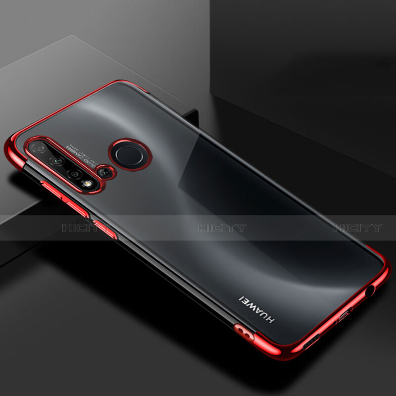 Custodia Silicone Trasparente Ultra Sottile Cover Morbida S07 per Huawei P20 Lite (2019)